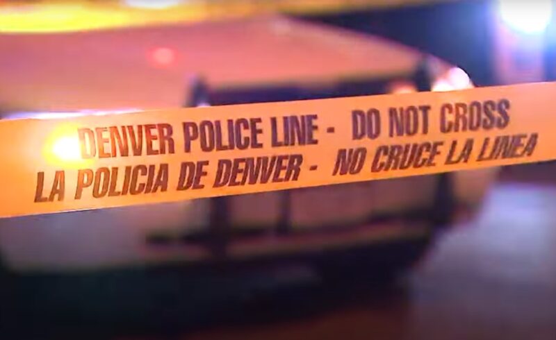 Central West Denver - police line