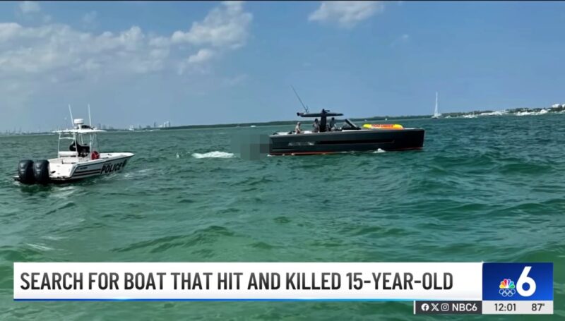boat that killed teen